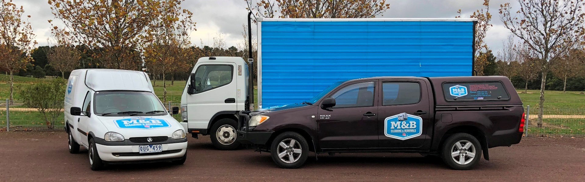 M & B Cleaning & Removals Vehicles